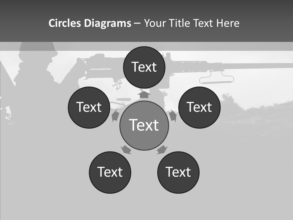 Veteran Terrorist Soldier PowerPoint Template