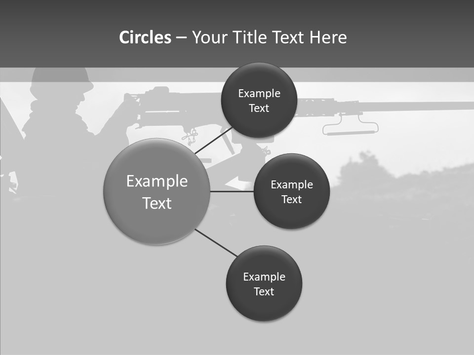 Veteran Terrorist Soldier PowerPoint Template