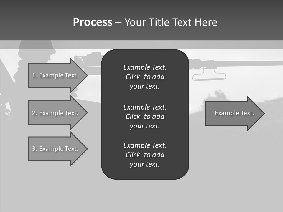 Veteran Terrorist Soldier PowerPoint Template