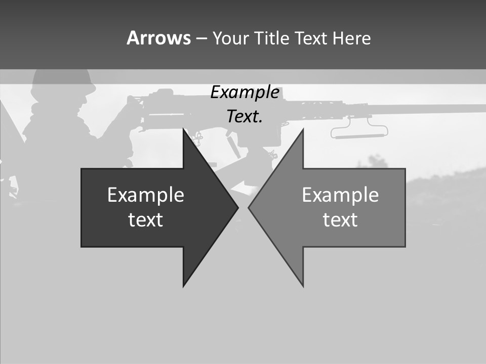 Veteran Terrorist Soldier PowerPoint Template