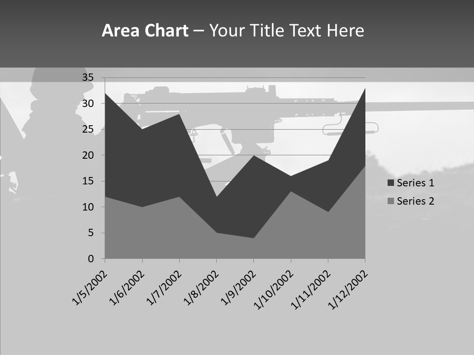 Veteran Terrorist Soldier PowerPoint Template