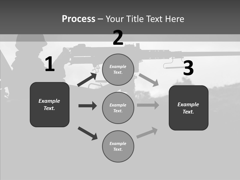 Veteran Terrorist Soldier PowerPoint Template