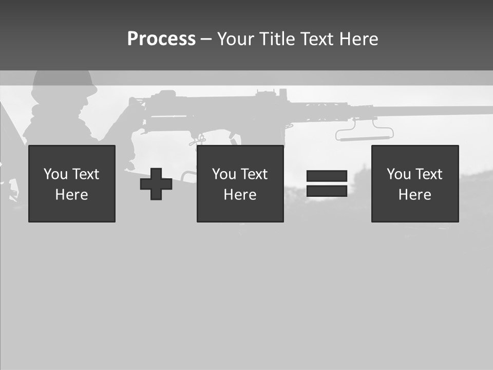 Veteran Terrorist Soldier PowerPoint Template