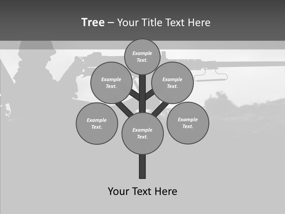 Veteran Terrorist Soldier PowerPoint Template