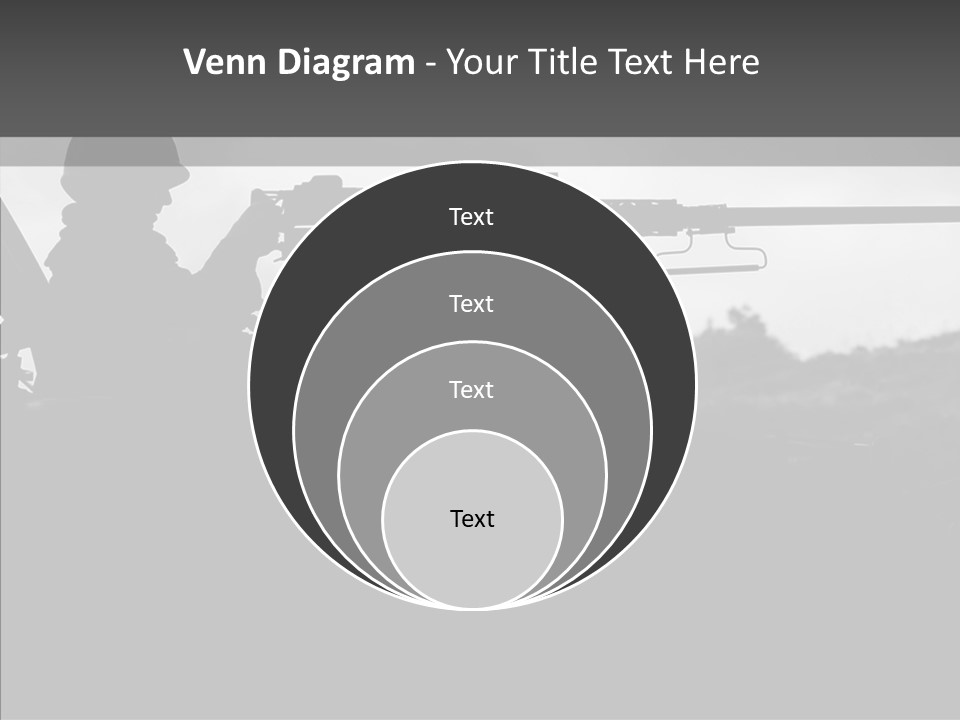 Veteran Terrorist Soldier PowerPoint Template
