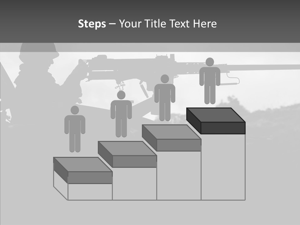 Veteran Terrorist Soldier PowerPoint Template