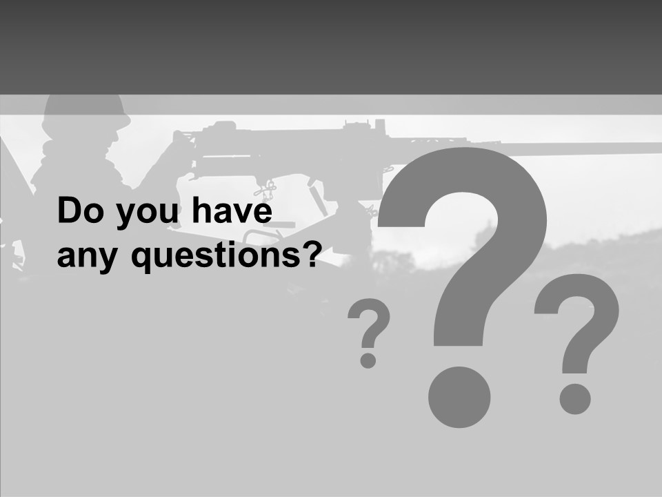 Veteran Terrorist Soldier PowerPoint Template