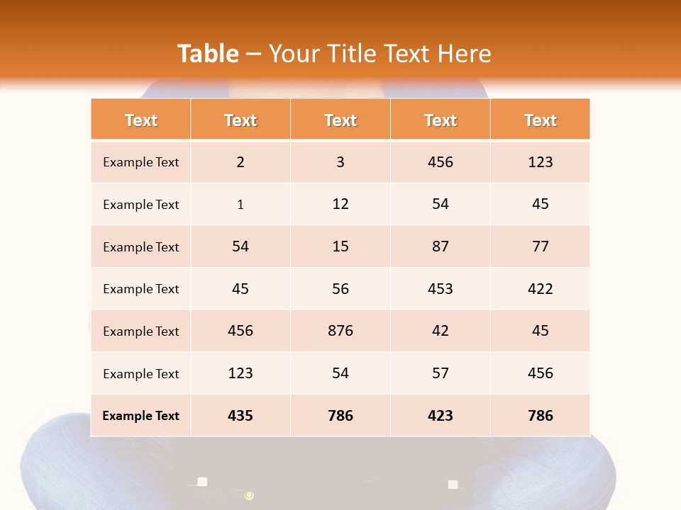 Group Per On Toon PowerPoint Template