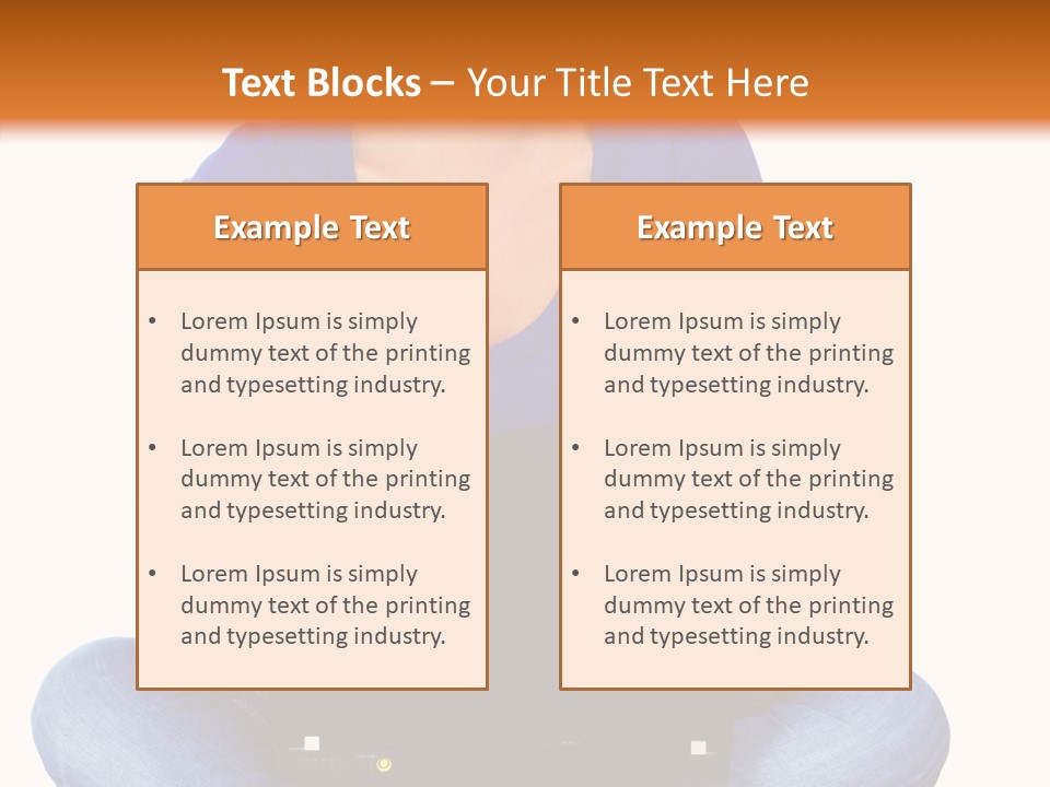 Group Per On Toon PowerPoint Template