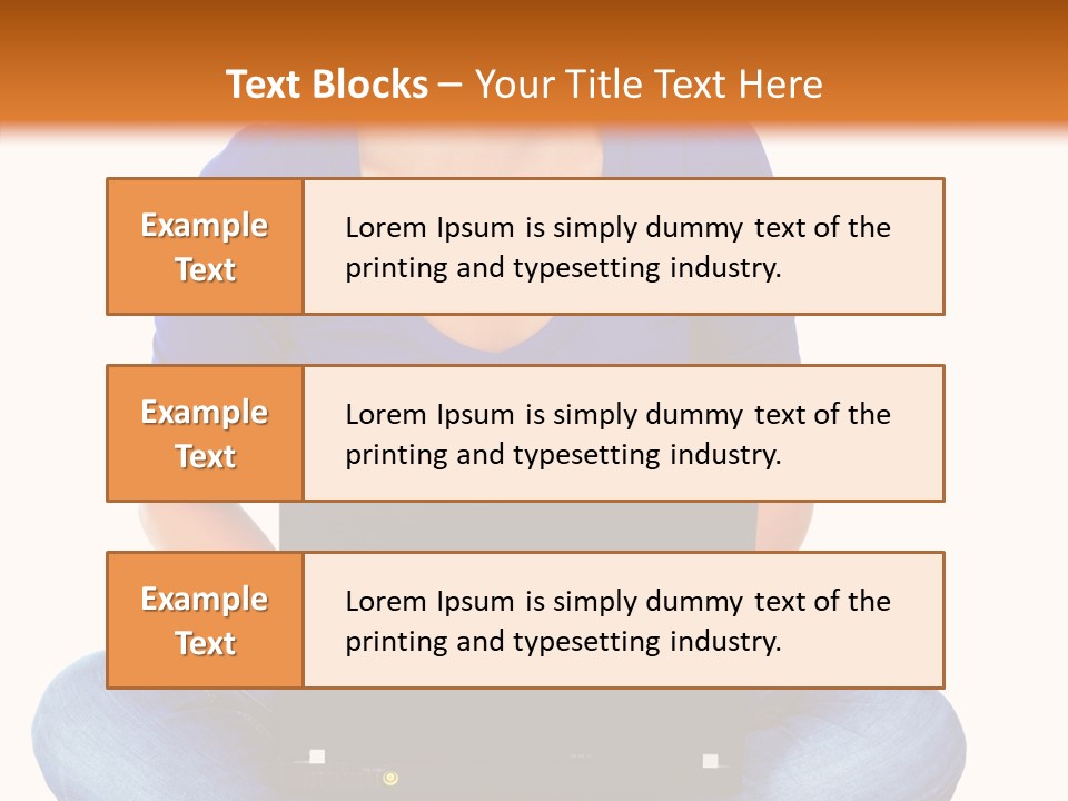 Group Per On Toon PowerPoint Template