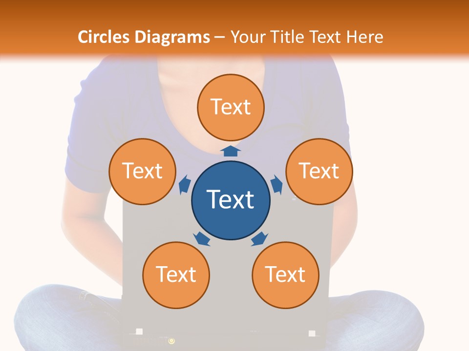 Group Per On Toon PowerPoint Template