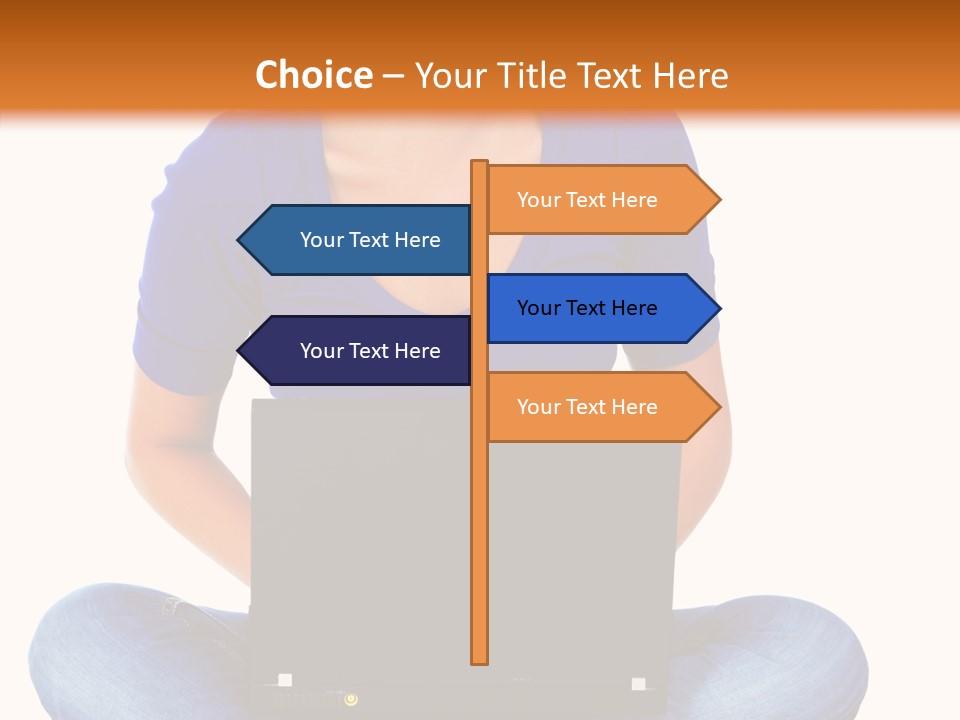 Group Per On Toon PowerPoint Template