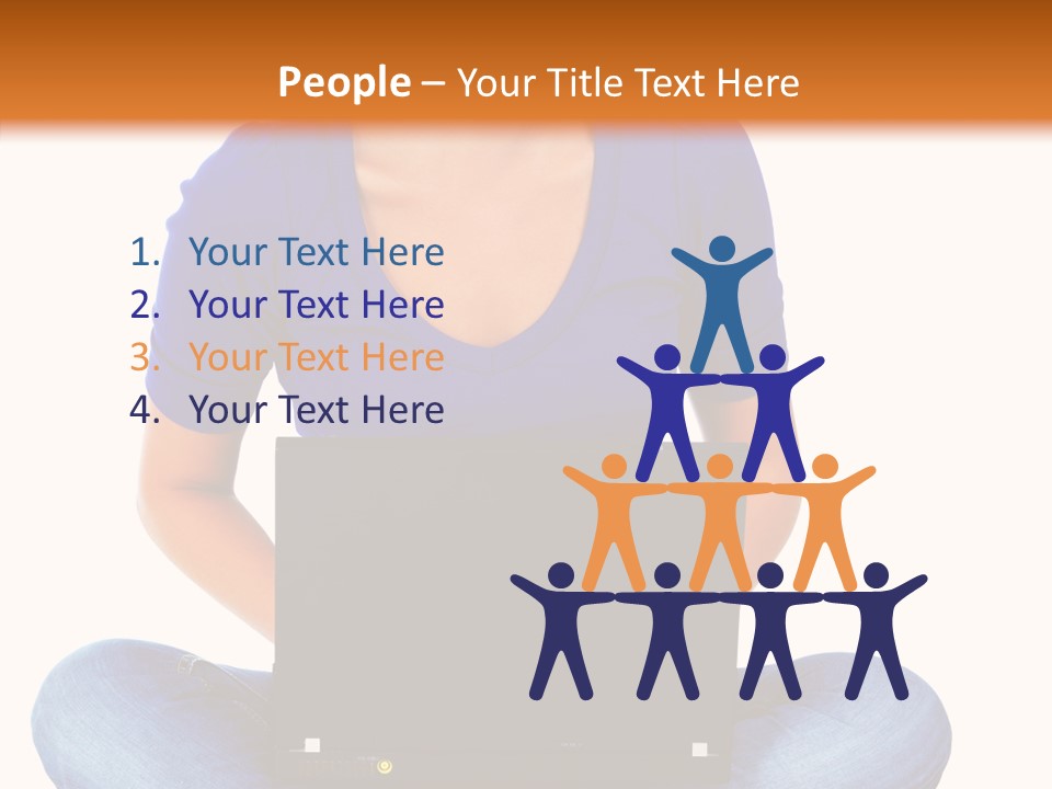 Group Per On Toon PowerPoint Template