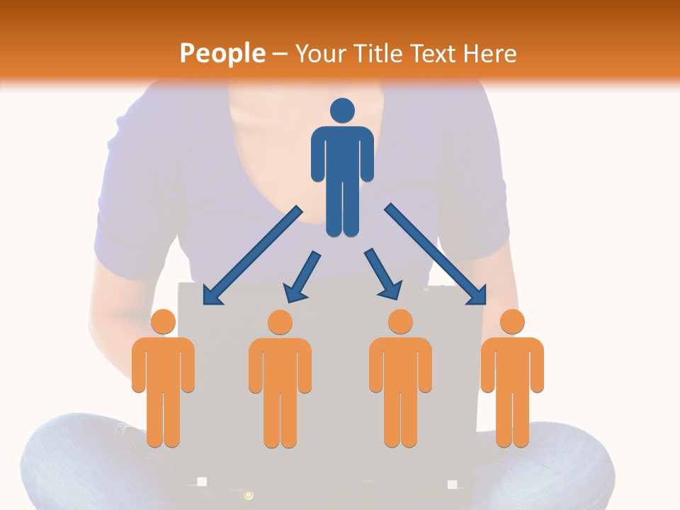 Group Per On Toon PowerPoint Template