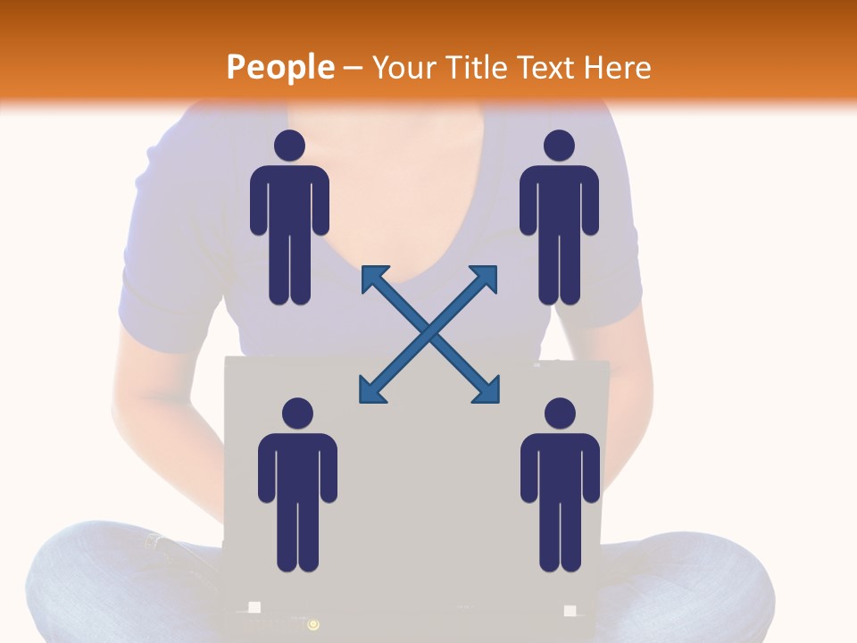 Group Per On Toon PowerPoint Template