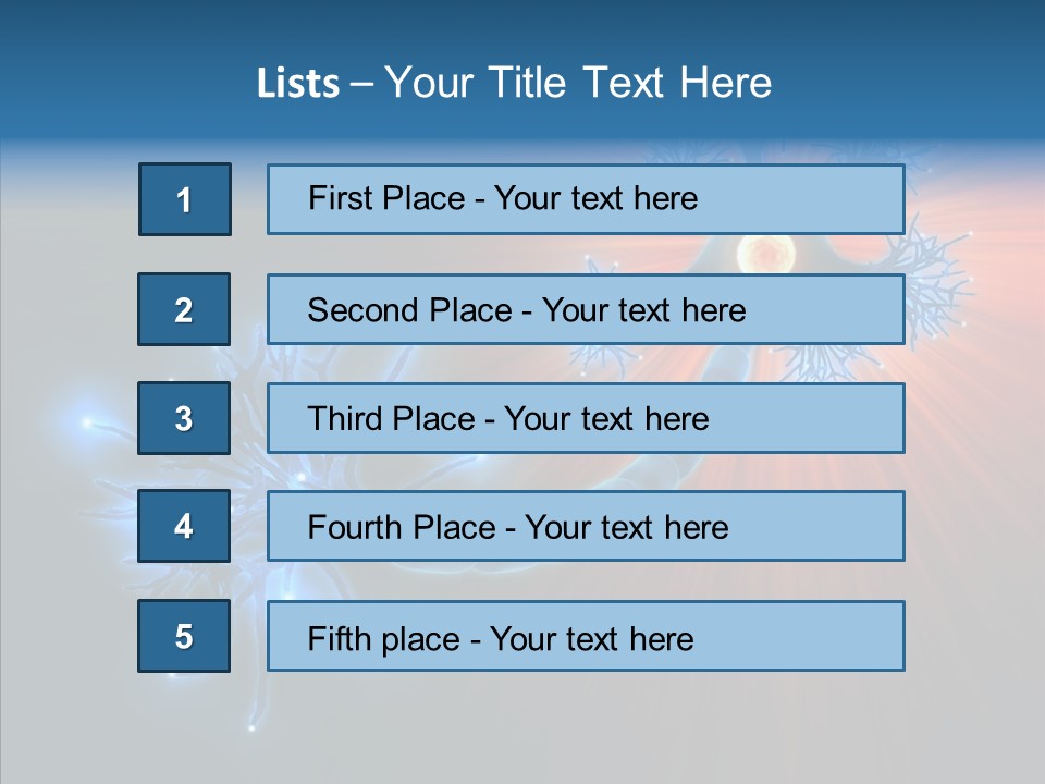 Anatomy Energy D PowerPoint Template
