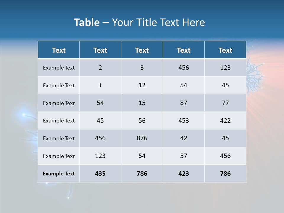 Anatomy Energy D PowerPoint Template