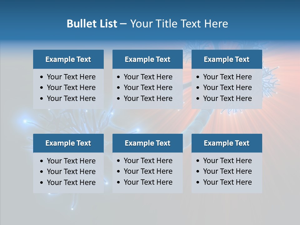 Anatomy Energy D PowerPoint Template