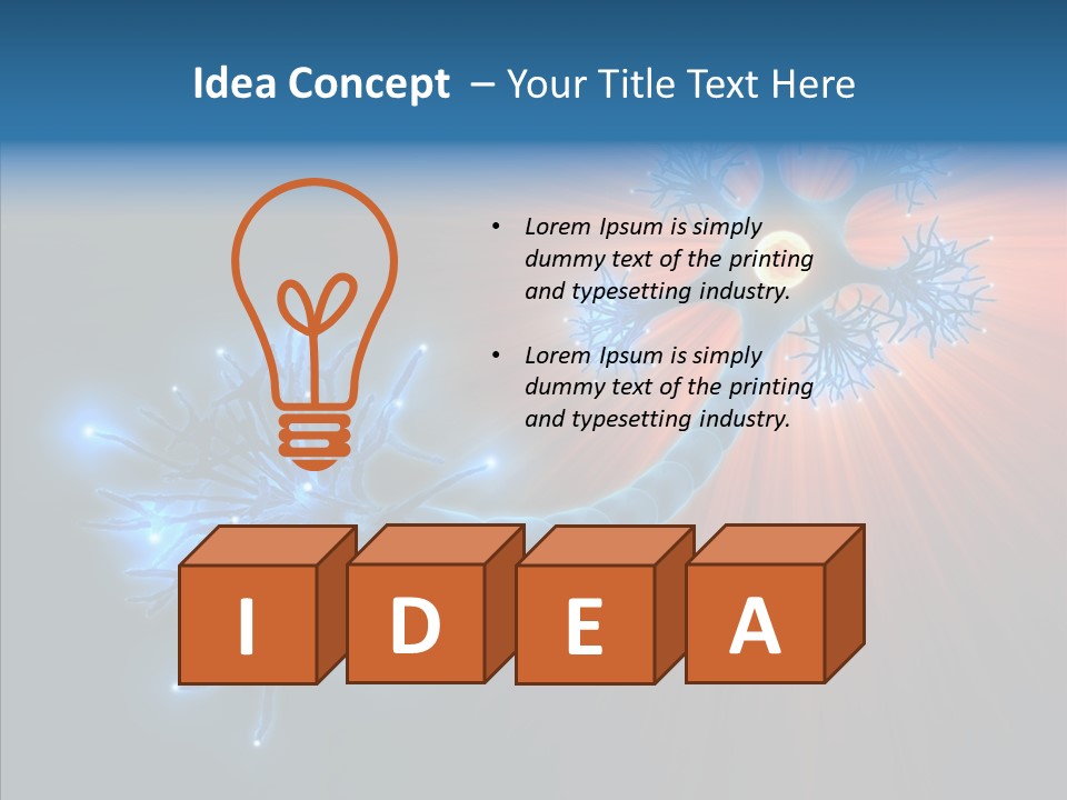 Anatomy Energy D PowerPoint Template