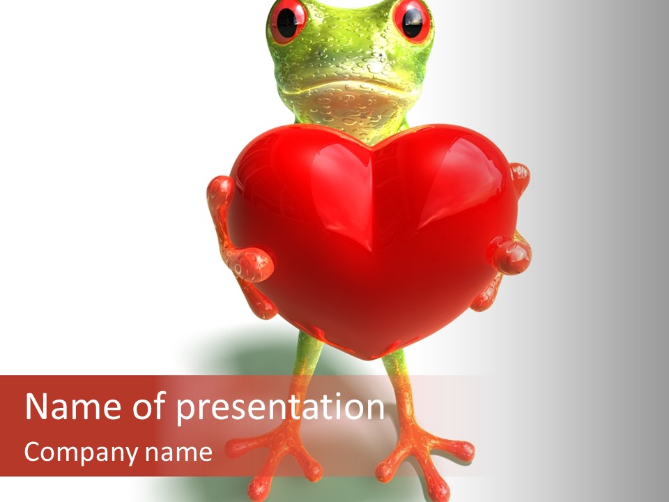 Slimy Love Amazonian PowerPoint Template