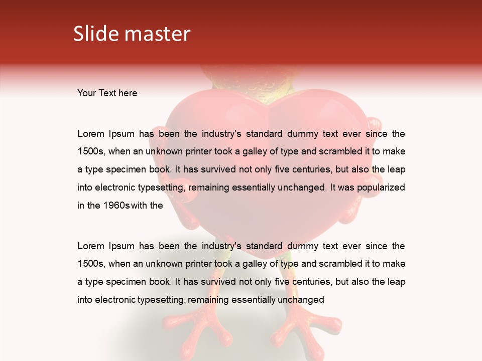 Slimy Love Amazonian PowerPoint Template