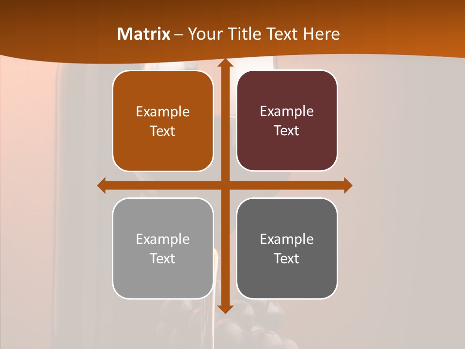 Toast Grape Producer PowerPoint Template