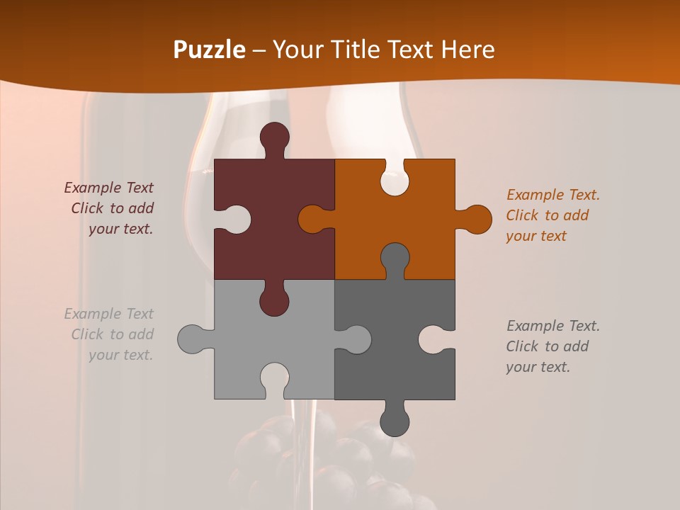 Toast Grape Producer PowerPoint Template