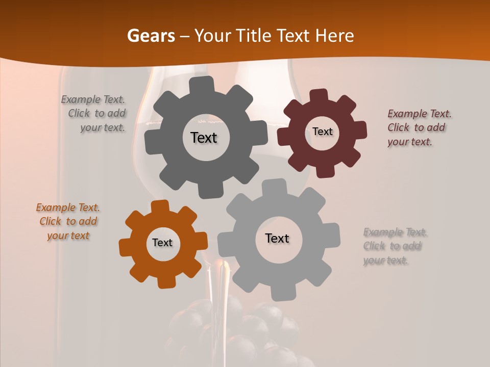 Toast Grape Producer PowerPoint Template