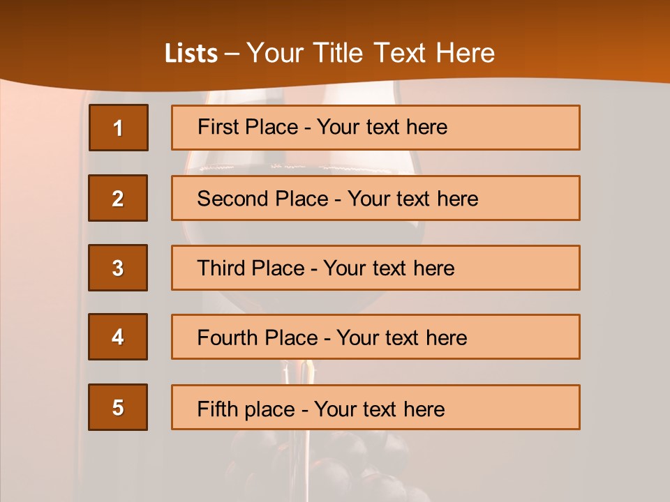 Toast Grape Producer PowerPoint Template