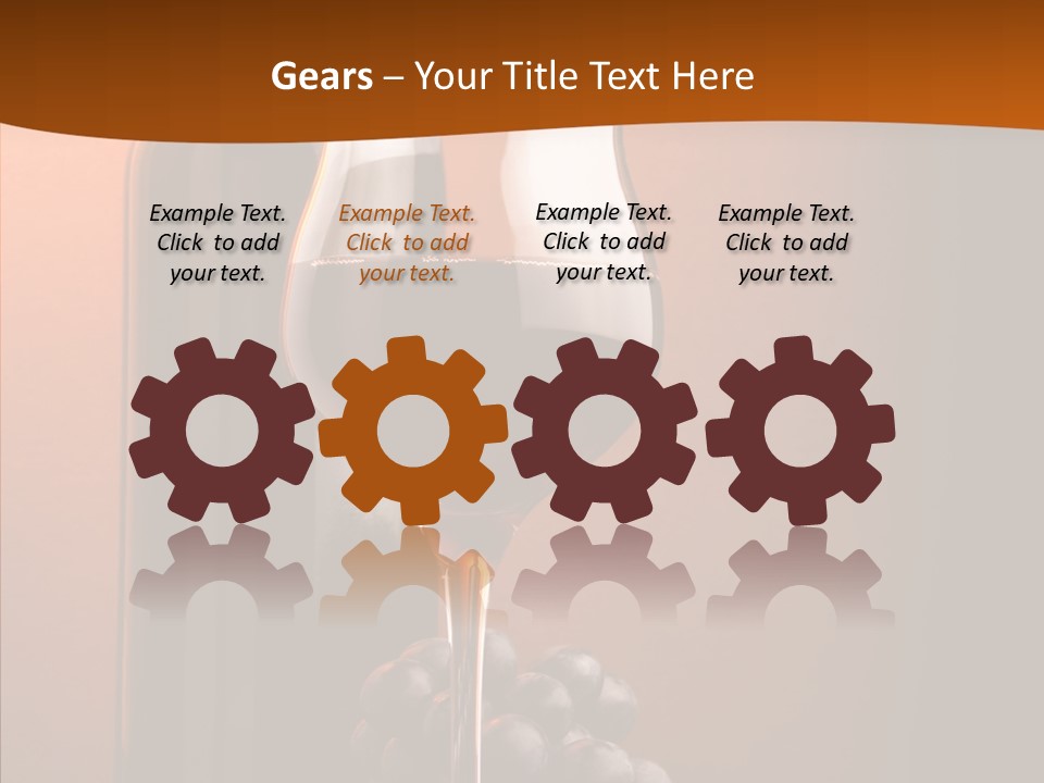 Toast Grape Producer PowerPoint Template