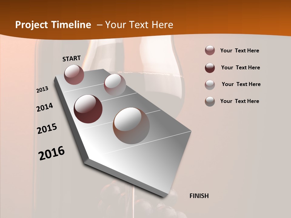 Toast Grape Producer PowerPoint Template