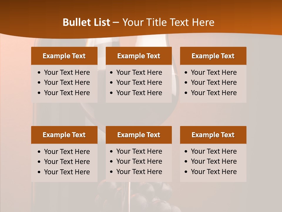 Toast Grape Producer PowerPoint Template