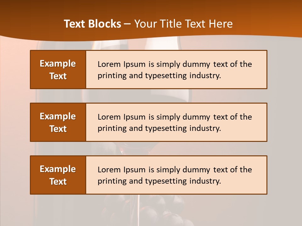 Toast Grape Producer PowerPoint Template