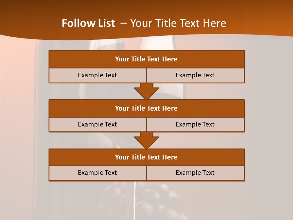 Toast Grape Producer PowerPoint Template