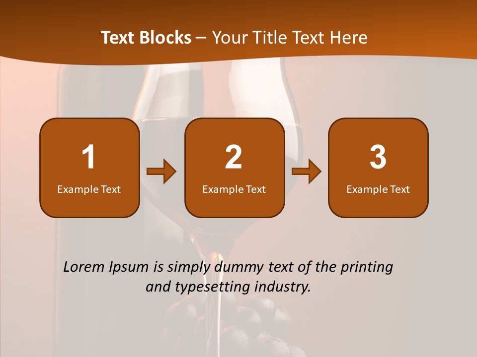 Toast Grape Producer PowerPoint Template