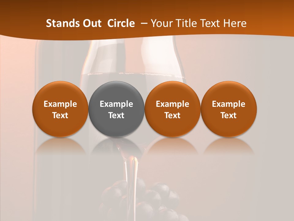 Toast Grape Producer PowerPoint Template