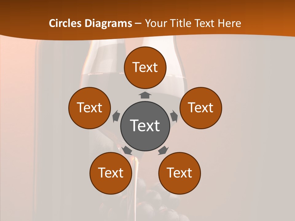 Toast Grape Producer PowerPoint Template