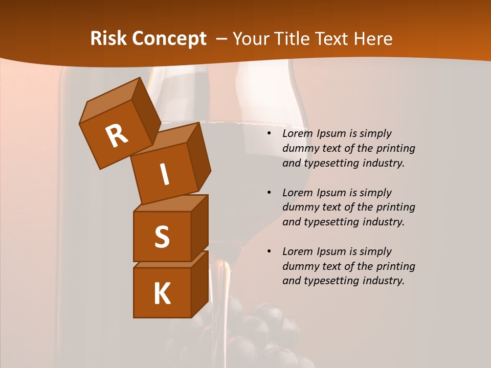 Toast Grape Producer PowerPoint Template