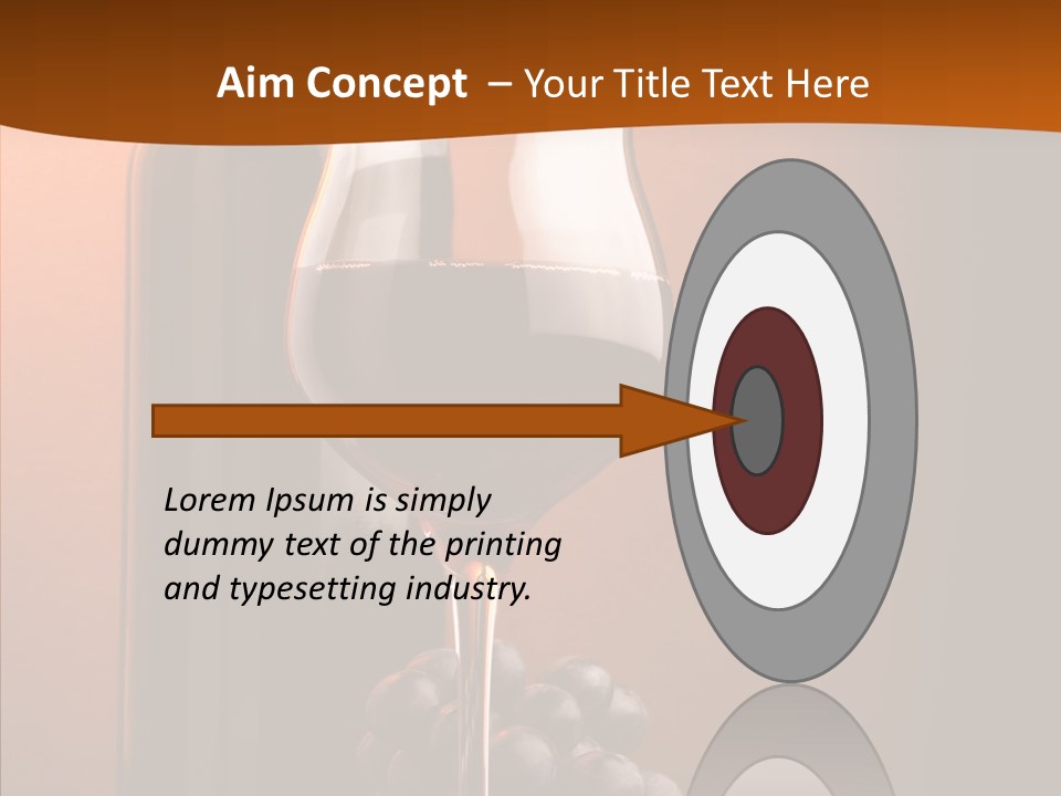 Toast Grape Producer PowerPoint Template