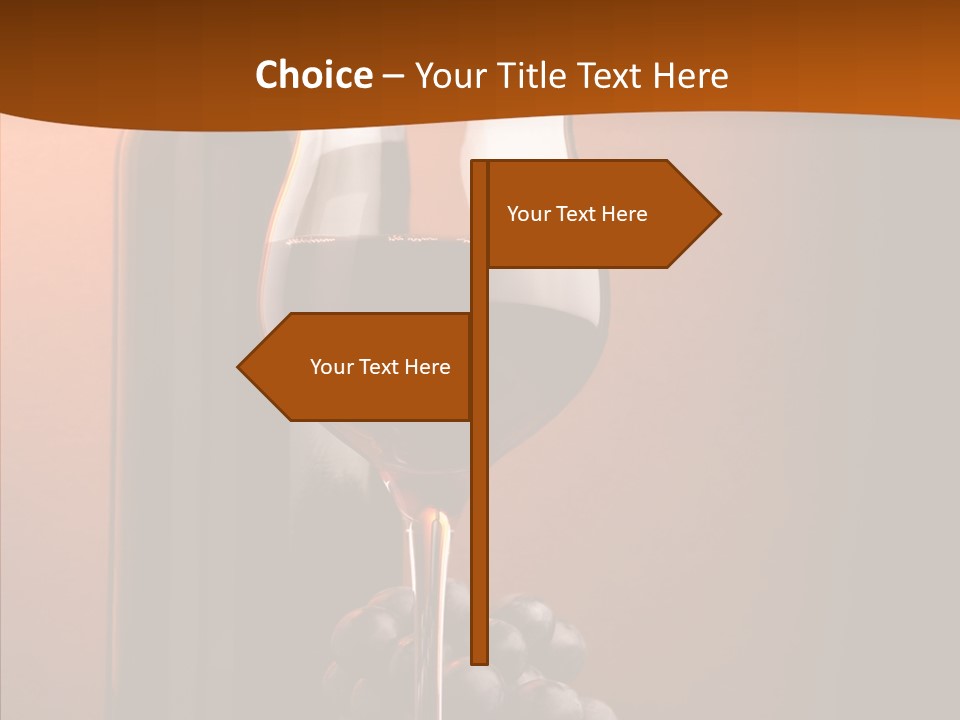 Toast Grape Producer PowerPoint Template