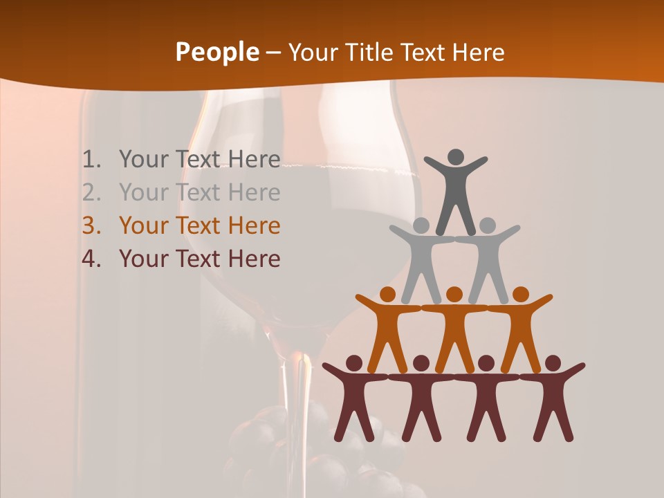 Toast Grape Producer PowerPoint Template