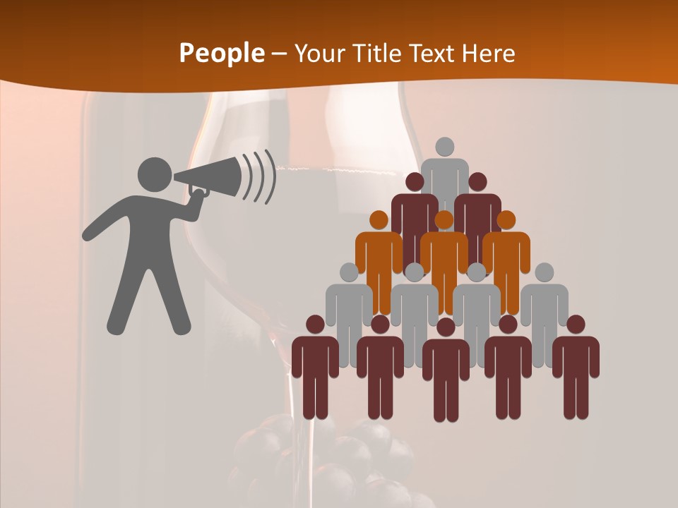 Toast Grape Producer PowerPoint Template