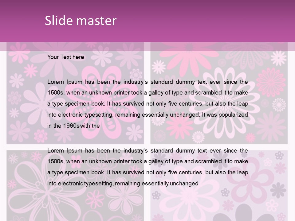 Background Old Retro PowerPoint Template