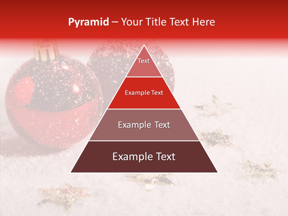 Golden Star Red PowerPoint Template