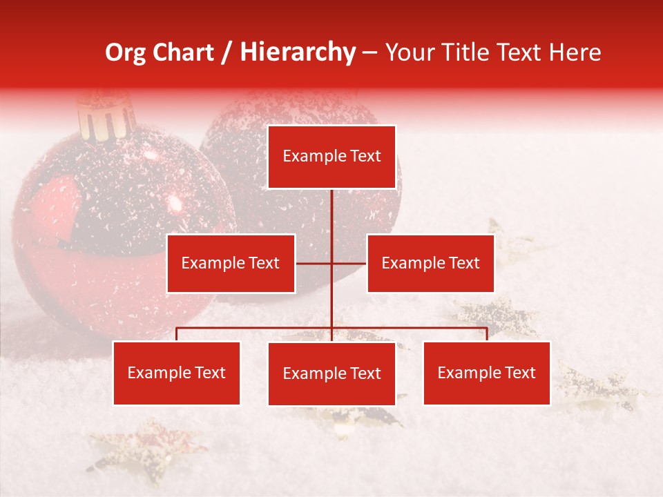 Golden Star Red PowerPoint Template