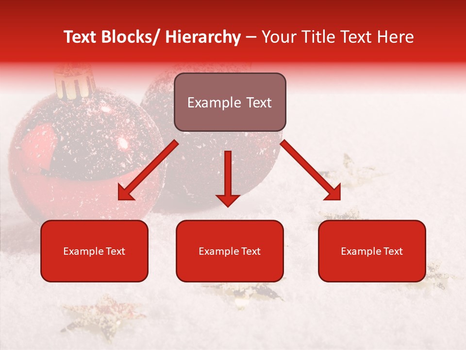 Golden Star Red PowerPoint Template