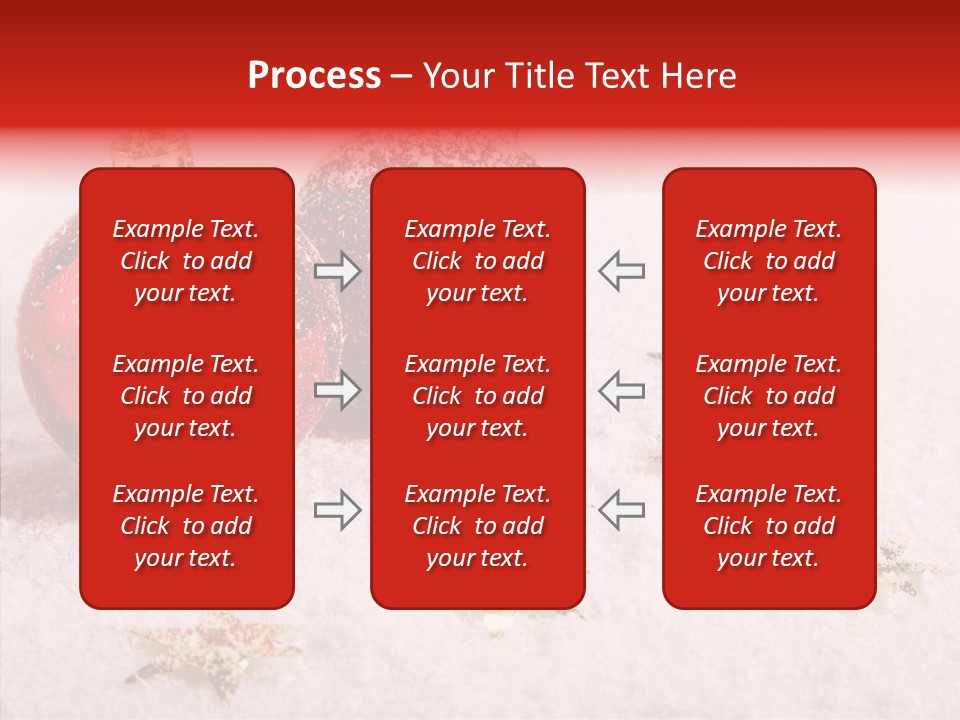 Golden Star Red PowerPoint Template