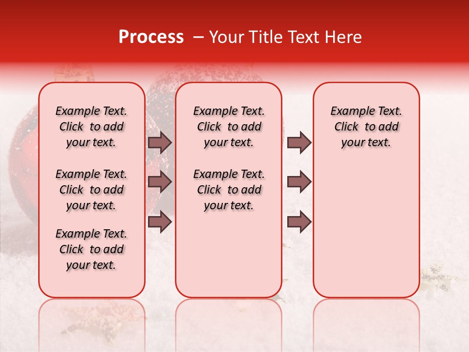 Golden Star Red PowerPoint Template