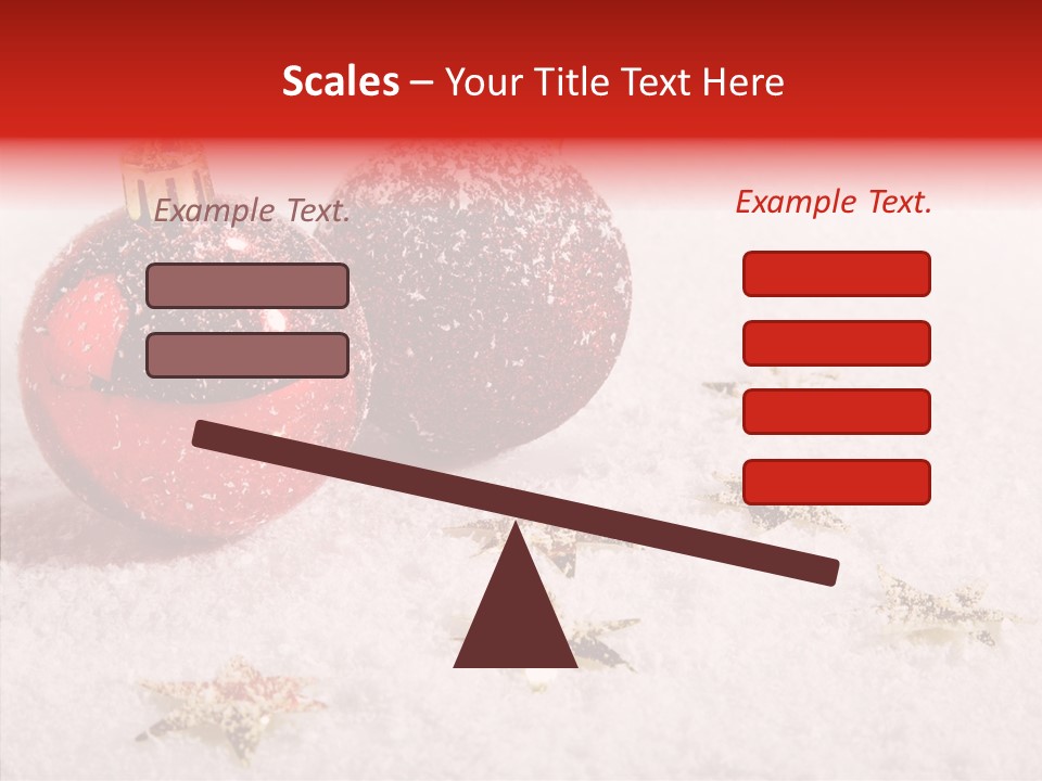 Golden Star Red PowerPoint Template