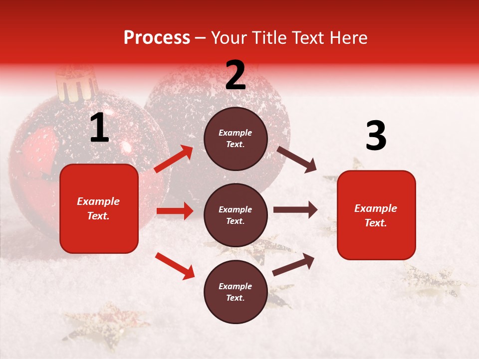 Golden Star Red PowerPoint Template